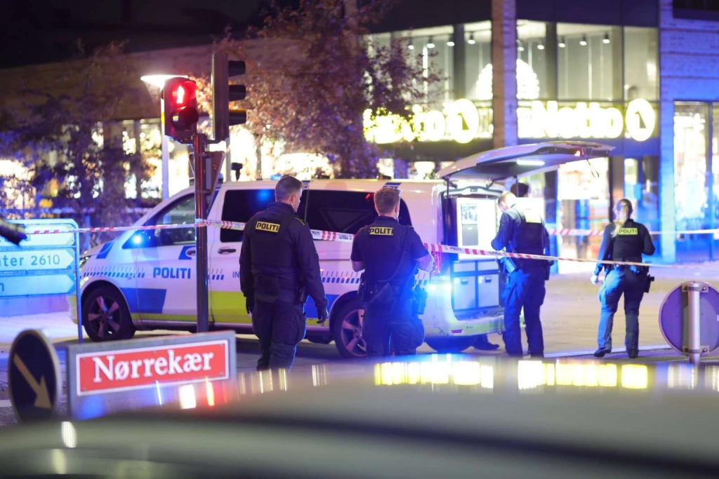 Politiet kan ikke helt gennemskue, hvad der er sket: Blodigt overfald foran Netto